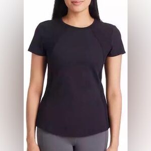 Spyder activewear top tee shirt workout gym athletic yoga black small soft